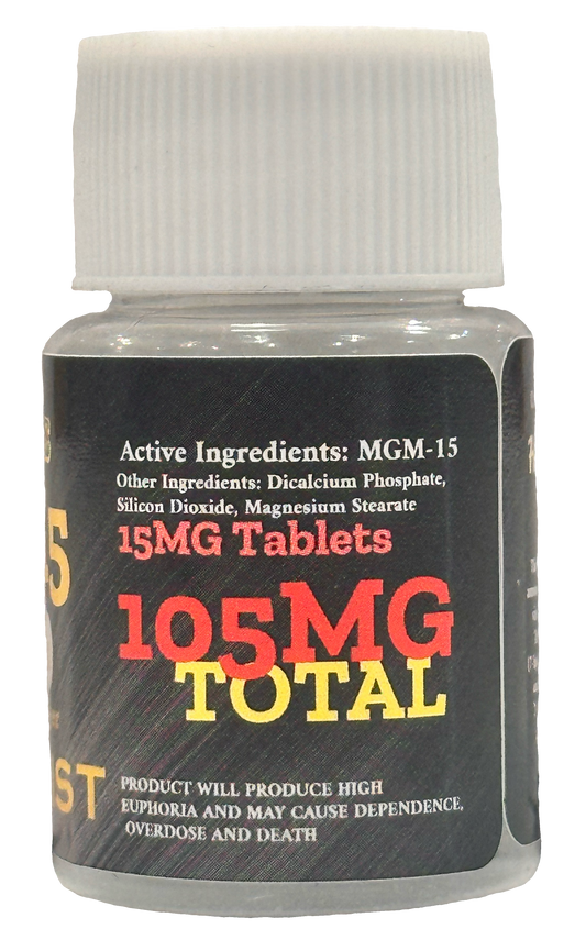 MGM-15 | 7 count - 15mg tablets (105mg total)